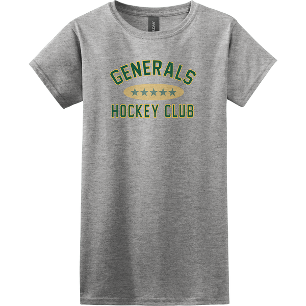 Red Bank Generals Softstyle Ladies' T-Shirt