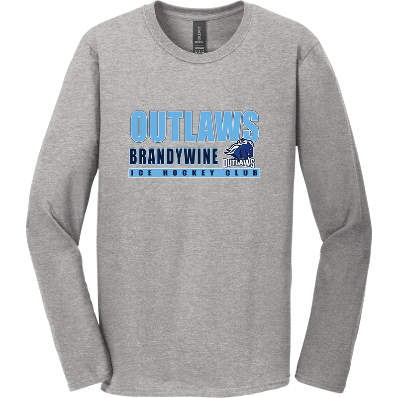 Brandywine Outlaws Softstyle Long Sleeve T-Shirt