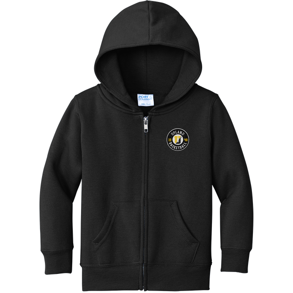 Upland Basketball Toddler Core Fleece Full-Zip Hooded Sweatshirt