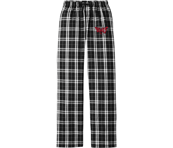 York Devils Women's Flannel Plaid Pant