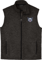 CT Bobcats Sweater Fleece Vest