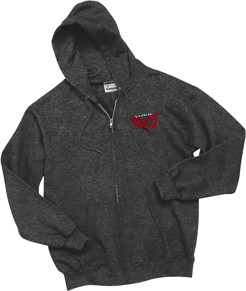 York Devils Ultimate Cotton - Full-Zip Hooded Sweatshirt