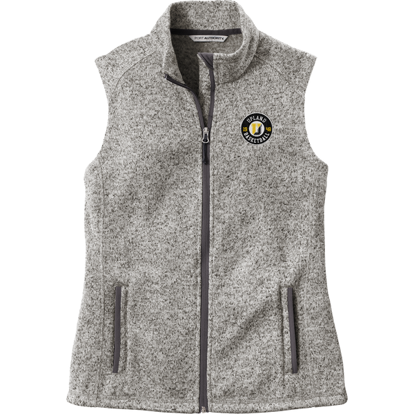 Upland Basketball Ladies Sweater Fleece Vest