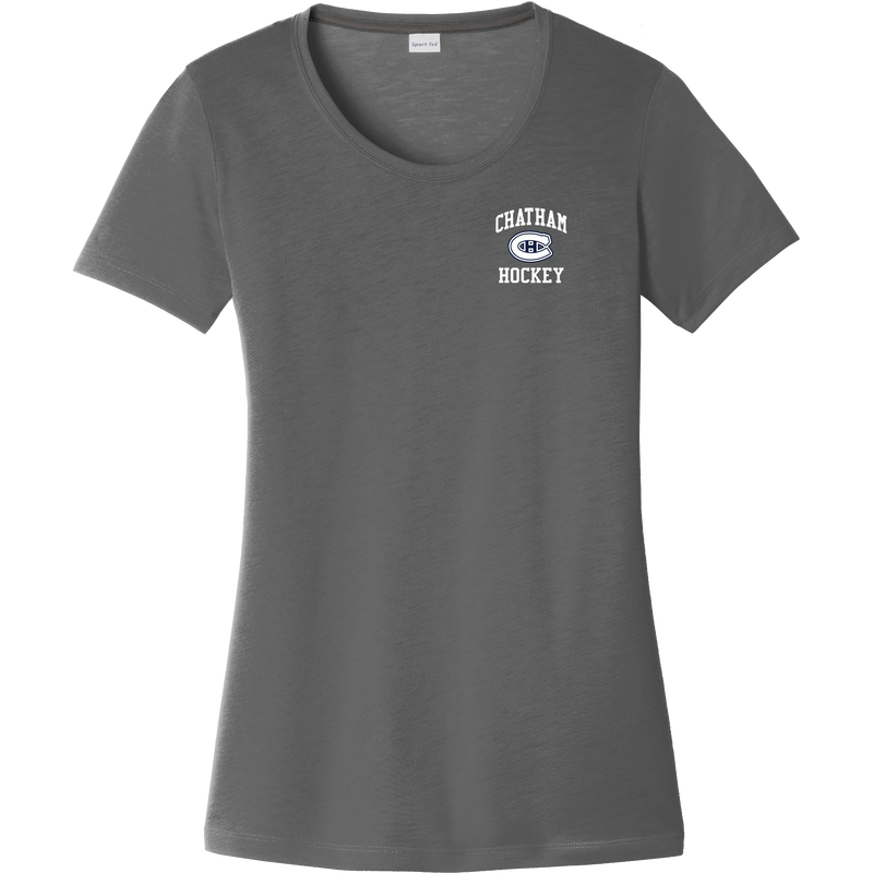 Chatham Hockey Ladies PosiCharge Competitor Cotton Touch Scoop Neck Tee