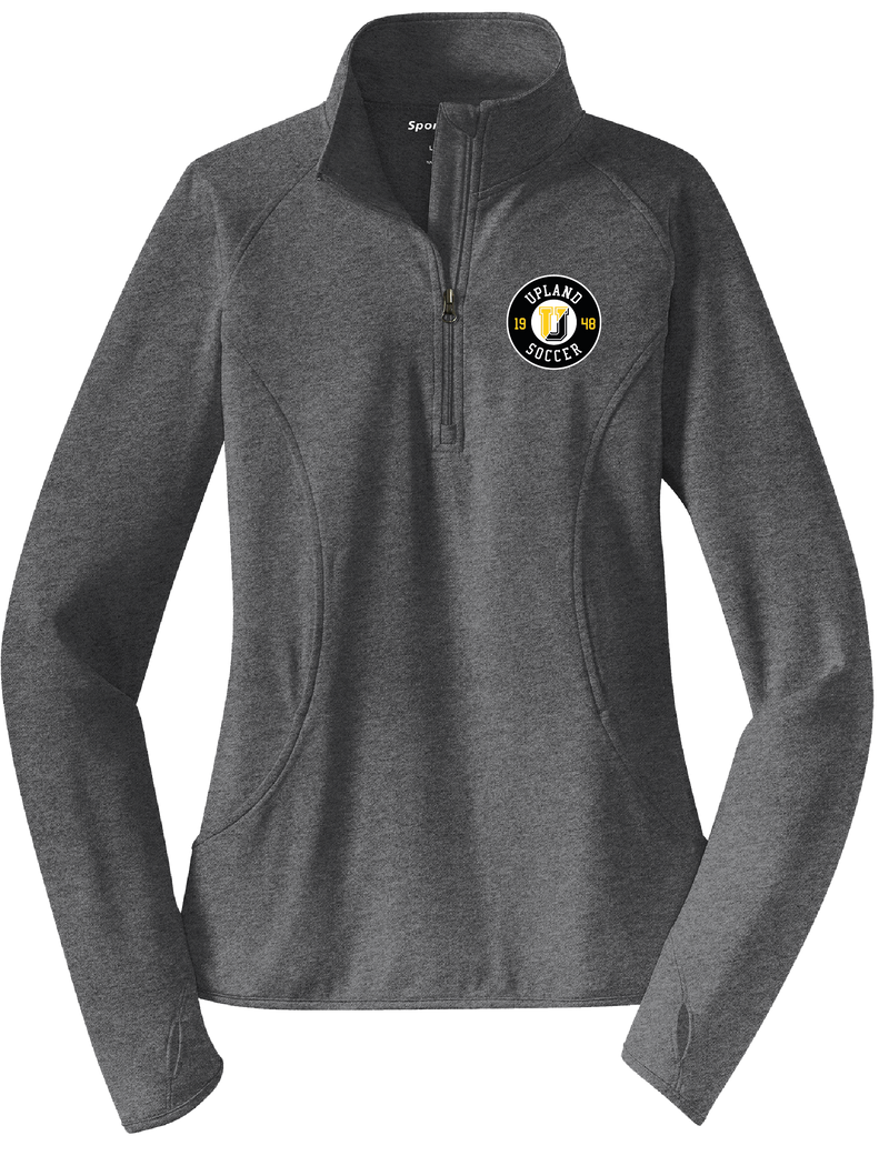 Upland Soccer Ladies Sport-Wick Stretch 1/4-Zip Pullover