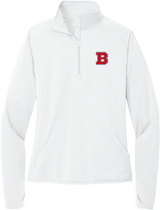 CT Bobcats Ladies Sport-Wick Stretch 1/4-Zip Pullover