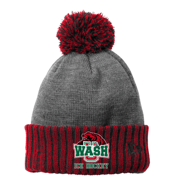 Wash U New Era Colorblock Cuffed Beanie