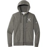 Randolph Middle School Nike Club Fleece Sleeve Swoosh Full-Zip Hoodie