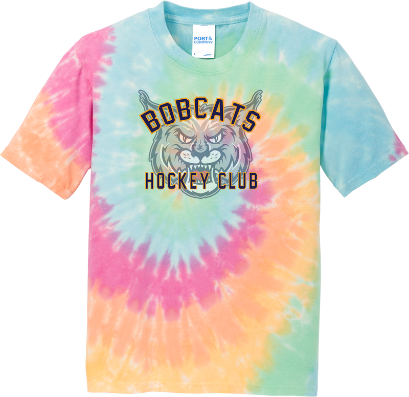 CT Bobcats Youth Tie-Dye Tee