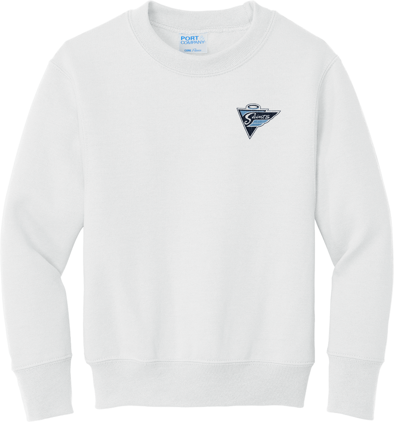 Ramapo Saints Youth Core Fleece Crewneck Sweatshirt