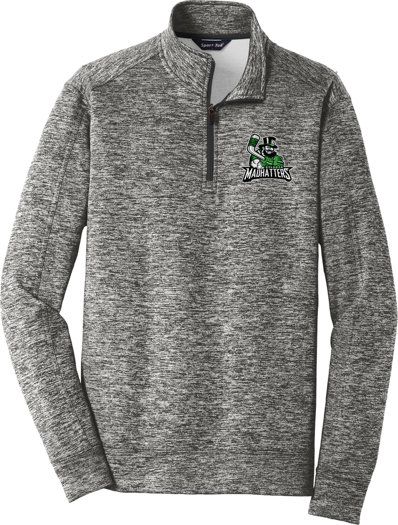 Atlanta Madhatters PosiCharge Electric Heather Fleece 1/4-Zip Pullover