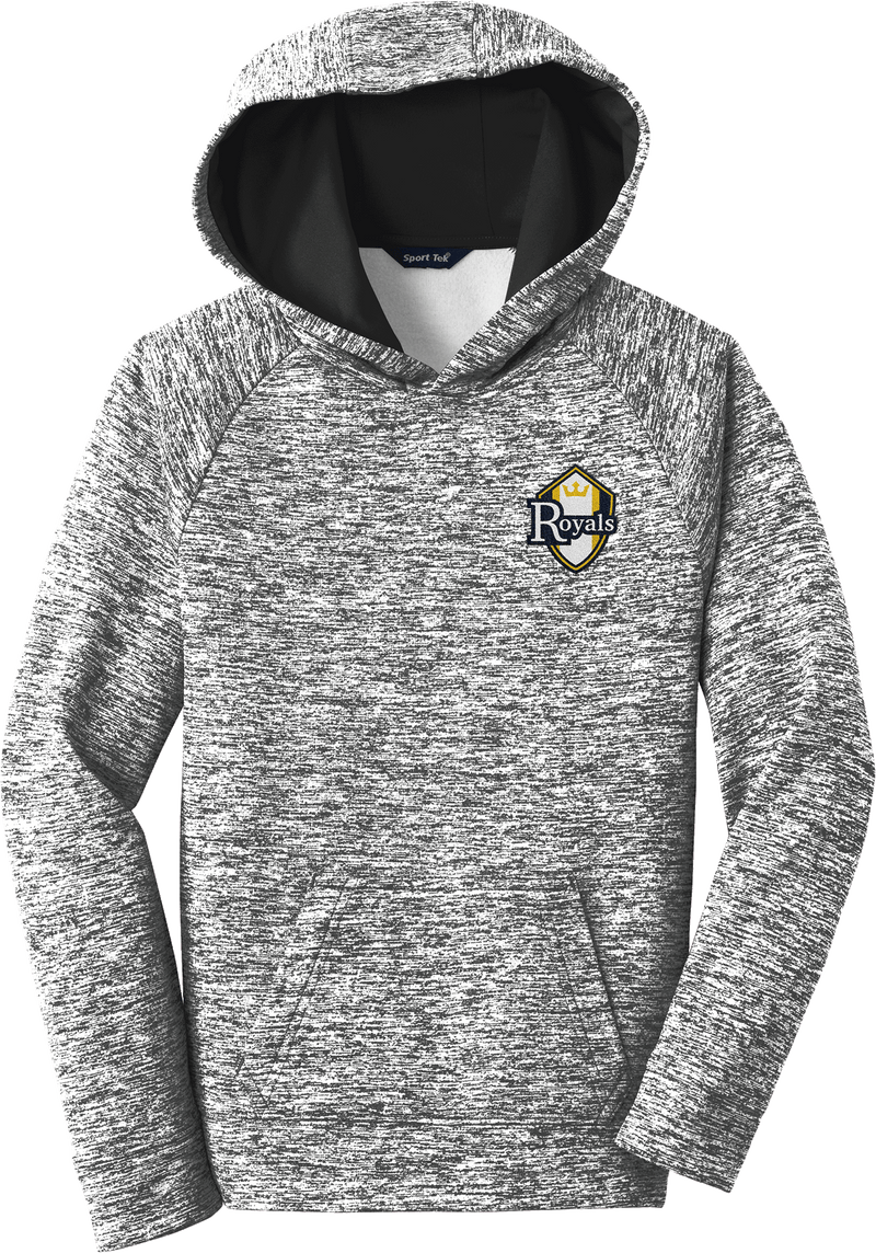 Royals Hockey Club Youth PosiCharge Electric Heather Fleece Hooded Pullover