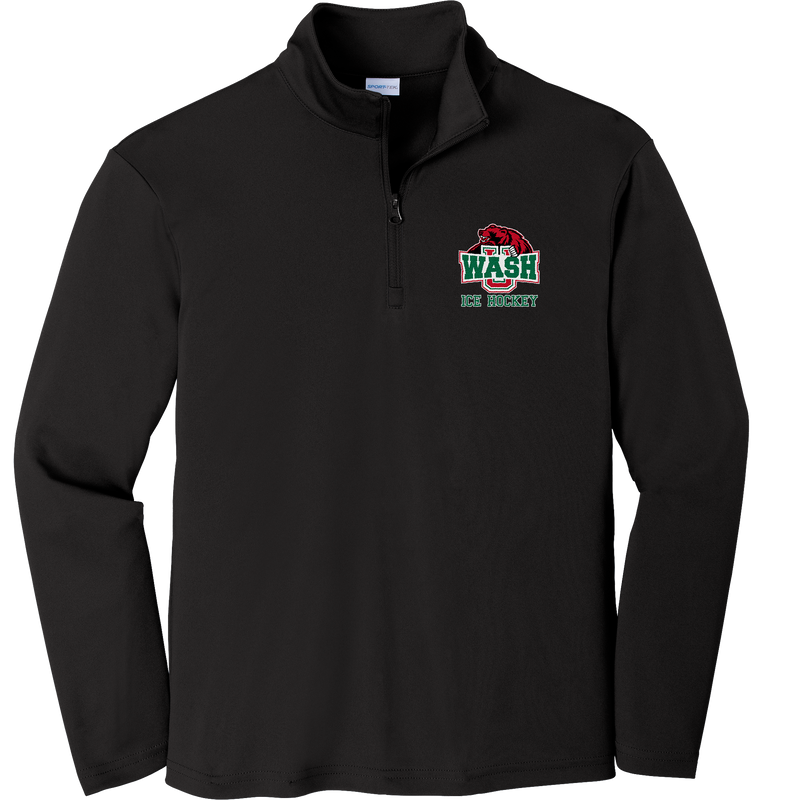 Wash U Youth PosiCharge Competitor 1/4-Zip Pullover