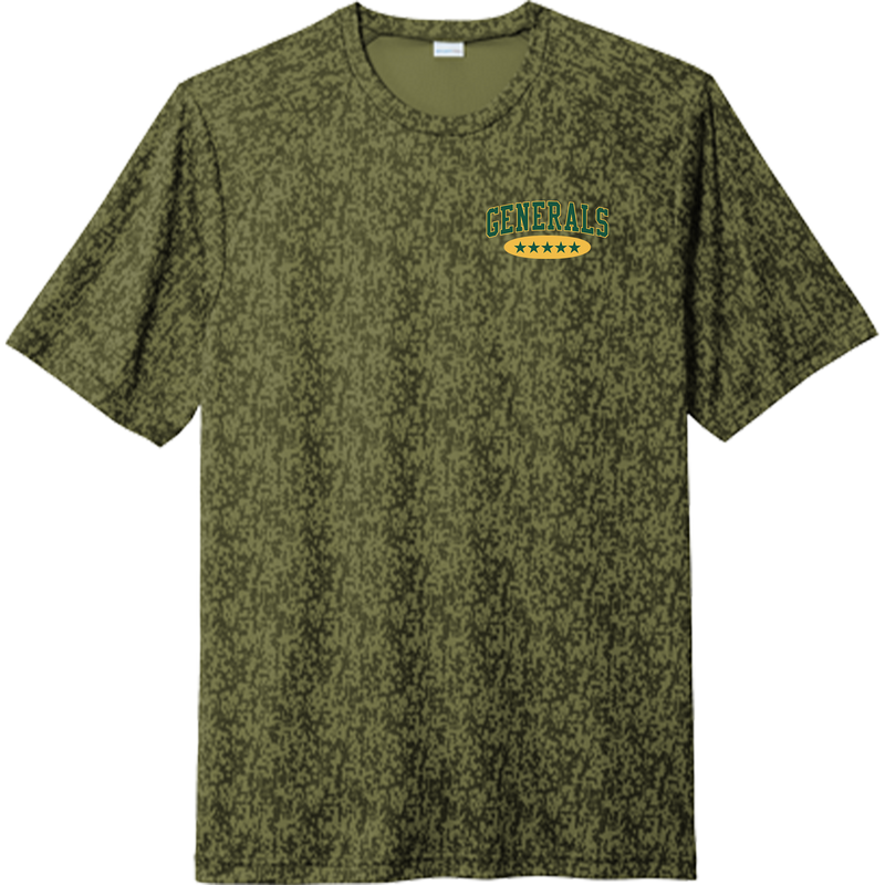 Red Bank Generals Digi Camo Tee